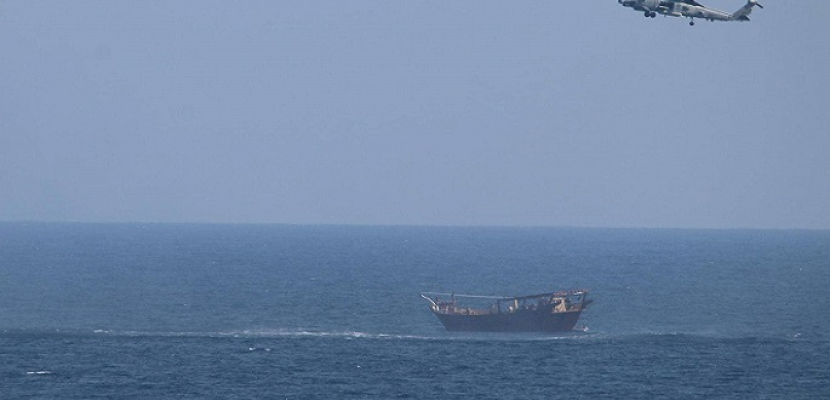 البحرية الأميركية تصادر سفينة أسلحة مصدرها إيران