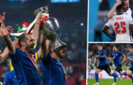 إيطاليا تتوج بكأس الأمم الأوروبية للمرة الثانية في تاريخها بفوزها على إنجلترا 3ـ2 بركلات الترجيح
