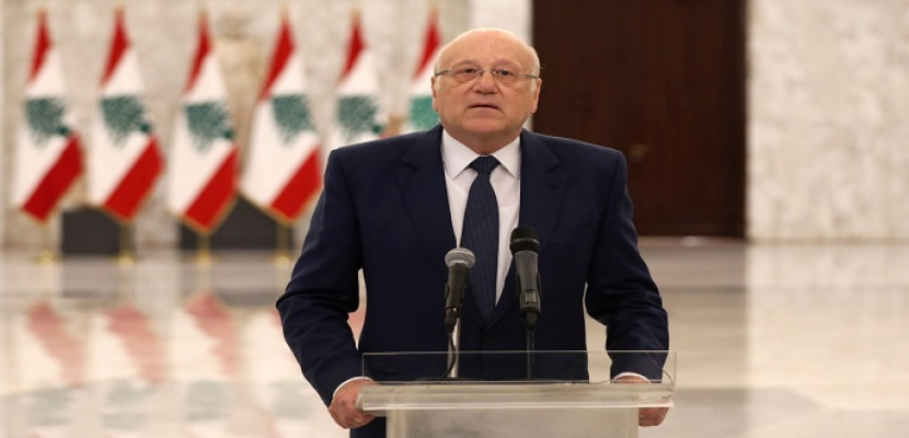 رئيس الحكومة اللبنانية يبحث تحضيرات الموازنة العامة للدولة لعام 2023
