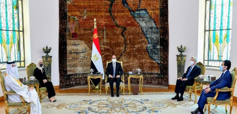 السيسي: مصر حريصة على تطوير التعاون مع البحرين وملتزمة بالحفاظ على أمن الخليج