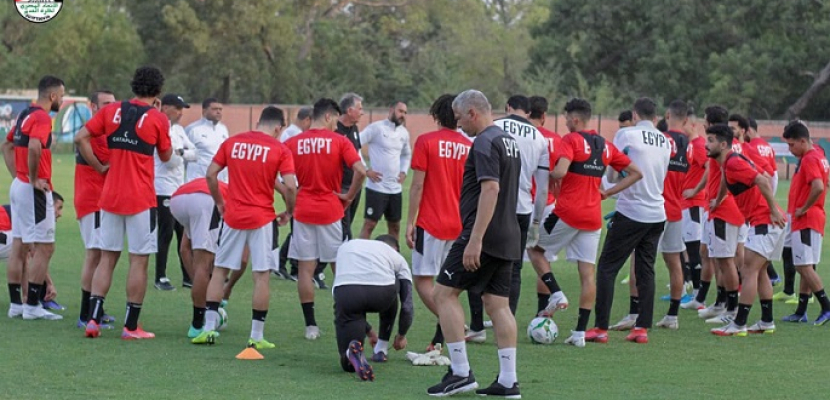 منتخب مصر يختتم تدريباته اليوم استعدادا لمباراة الكاميرون غداً فى نصف نهائي أمم افريقيا
