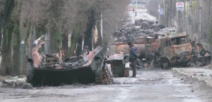 الداخلية الأوكرانية: أكثر من 720 شخصا قتلوا في بلدة بوتشا وضواحي كييف