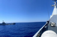 القوات البحرية المصرية واليونانية تنفذان تدريبا بحريا عابرا بنطاق الأسطول الشمالي