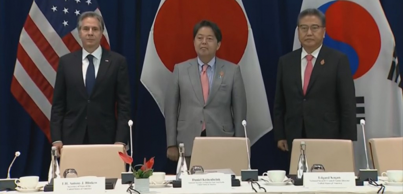 اليابان والولايات المتحدة وكوريا الجنوبية تعارض تغيير الوضع الراهن وسط التوتر في تايوان