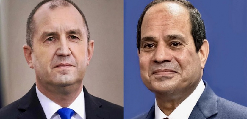 الرئيس السيسى يؤكد تطلع مصر لتعزيز آليات التعاون الثنائي مع بلغاريا على شتى الأصعدة
