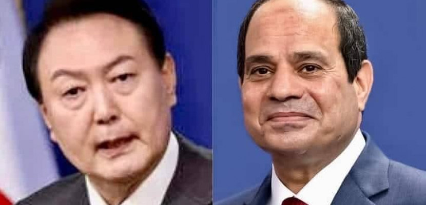 الرئيس السيسي يؤكد اعتزاز مصر بالعلاقات الوثيقة الممتدة التي تربطها بكوريا الجنوبية
