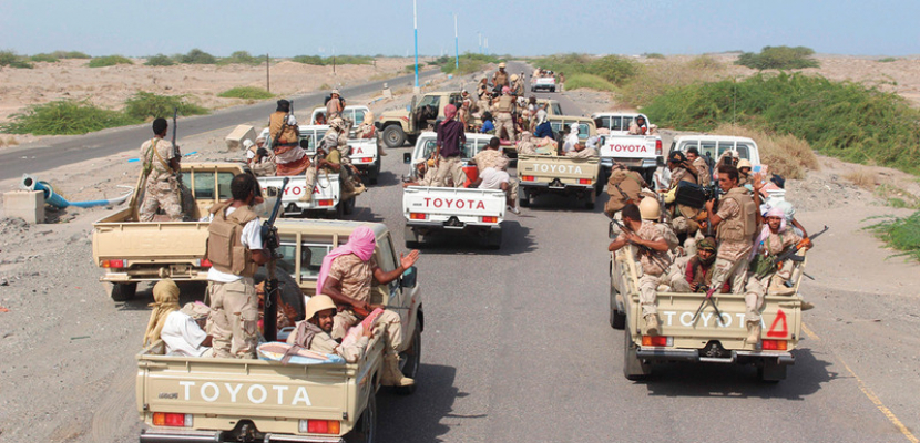القوات اليمنية تشن عملية عسكرية ضد مواقع الحوثيين في الضالع