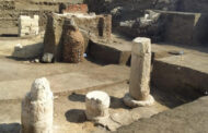 الكشف عن بقايا صالة أعمدة معبد بوتو بمحافظة كفر الشيخ