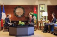 ملك الأردن في لقاء ماكرون: “مؤتمر بغداد 2” كسر الحواجز