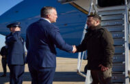 الرئيس الأوكراني يلتقي نظيره البولندي خلال رحلة عودته من الولايات المتحدة