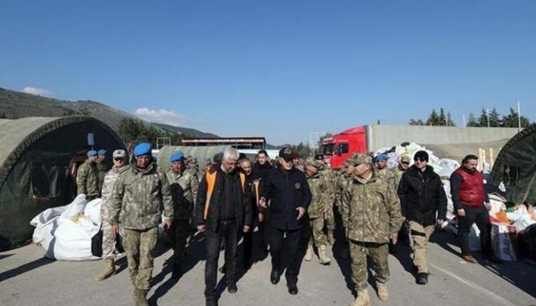 الجيش التركي ينشئ 19 قاعدة دعم بمناطق الزلزال