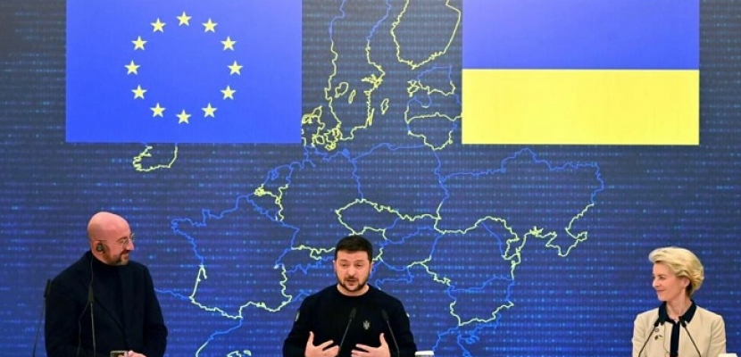 الأوروبيون يجددون من كييف دعمهم لأوكرانيا