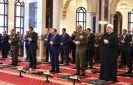 لرئيس السيسي يؤدي صلاة الجمعة بمسجد المشير في ذكرى انتصار العاشر من رمضان