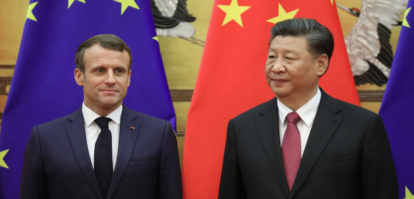 ماكرون : الصين يمكن أن تلعب دورًا لوقف حرب أوكرانيا