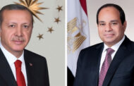 الرئيس السيسي يتفق مع نظيره التركي على ترفيع العلاقات الدبلوماسية وتبادل السفراء