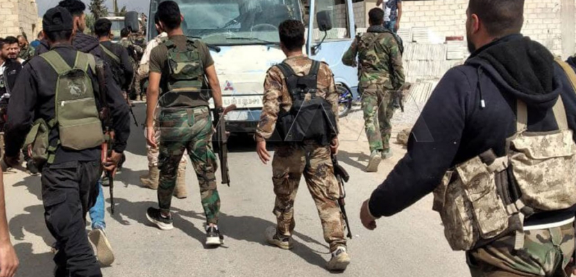 القبض على قيادى إرهابي ومقتل آخر خلال عملية أمنية نوعية في ريف درعا