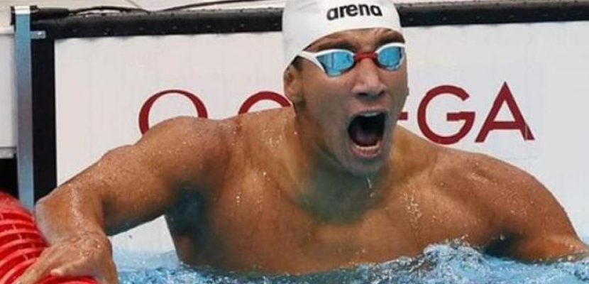 التونسي أحمد الحفناوي يتأهل إلى نهائي تصفيات سباق 800 متر سباحة حرة ببطولة العالم