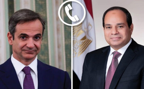 الرئيس السيسي يؤكد لرئيس وزراء اليونان ضرورة وقف الحرب والسعي نحو التوصل إلى حلول سلمية