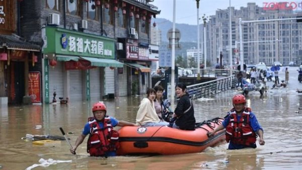 الصين: عشرات الضحايا والمفقودين جراء الفيضانات