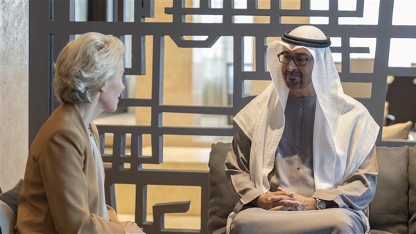 رئيس الإمارات يبحث مع رئيسة المفوضية الأوروبية سبل تعزيز العلاقات