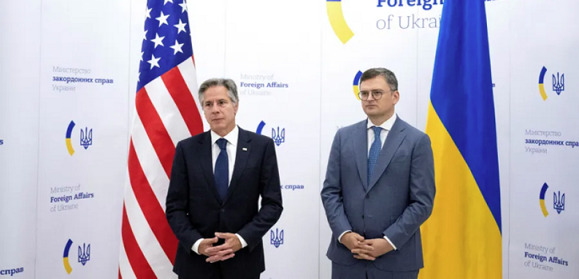 وزير الخارجية الأمريكي يصل أوكرانيا في زيارة مفاجئة
