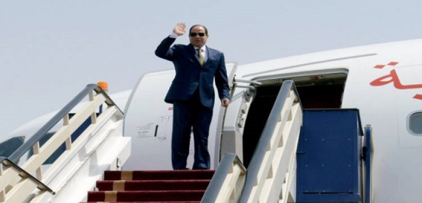 الرئيس السيسي يعود إلى أرض الوطن بعد زيارة دولة الإمارات العربية المتحدة