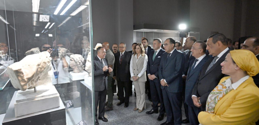 رئيس الوزراء يفتتح المتحف اليوناني الروماني بالإسكندرية