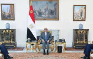 السيسي يبحث مع نائب رئيس الوزراء الإيطالي أنطونيو تاياني زيادة التبادل التجاري بين البلدين