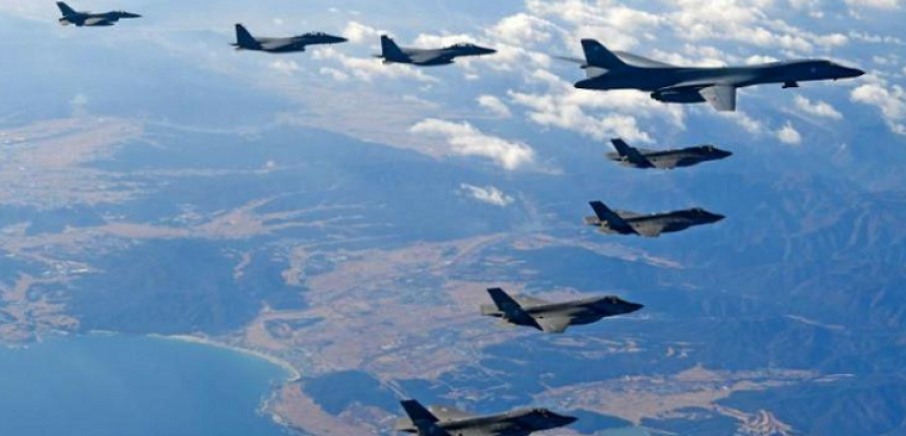 بدء مناورات جوية بين أمريكا وكوريا الجنوبية بمشاركة 130 طائرة حربية