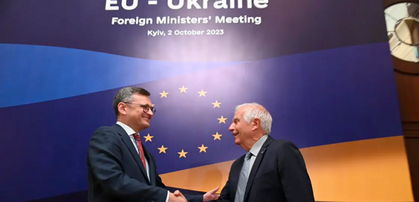 اجتماع تاريخي لوزراء خارجية الاتحاد الأوروبي في كييف للتأكيد على دعم أوكرانيا