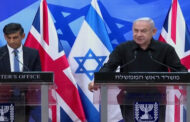 خلال مؤتمر صحفي مع سوناك.. نتنياهو: حرب غزة ستطول ونحتاج لدعم بريطانيا