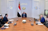 الرئيس السيسي يبحث مع رئيس الوزراء ووزير النقل تطورات عدد من المشروعات القومية