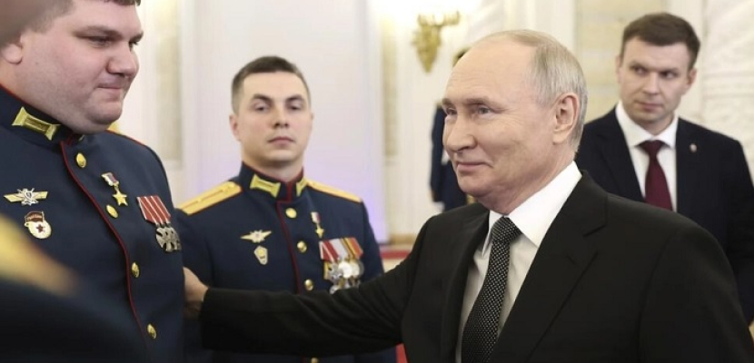 بوتين يعلن ترشحه لانتخابات الرئاسة الروسية