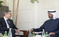 رئيس الإمارات ووزير الخارجية الأمريكي يبحثان تداعيات حرب غزة