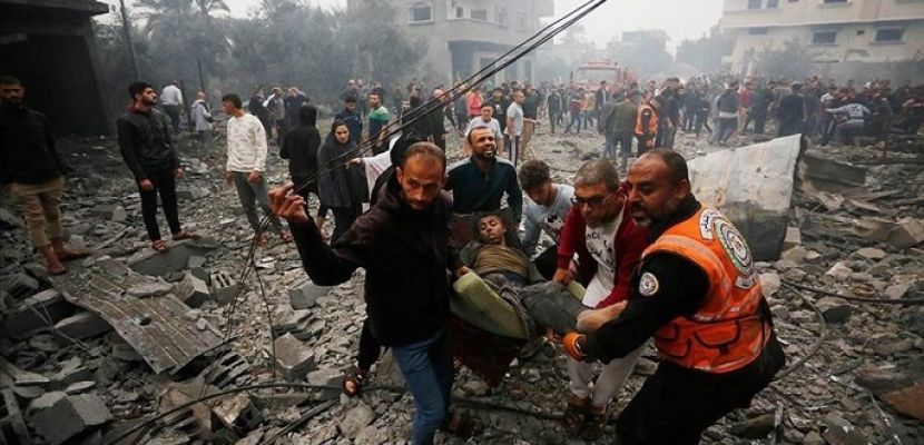 في اليوم الـ123 من العدوان .. الاحتلال يواصل قصف قطاع غزة مخلفًا عشرات الشهداء والجرحى