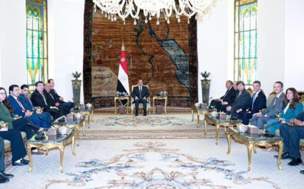 الرئيس السيسى يحذر من خطورة اتساع دائرة الصراع في المنطقة  ويؤكد على أهمية السلام