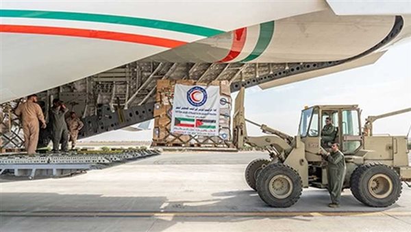 مطار العريش الدولي يستقبل طائرتين مساعدات لصالح قطاع غزة