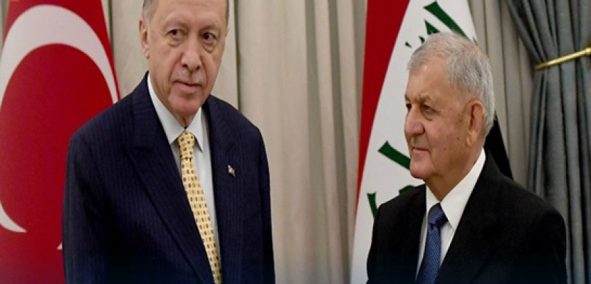الرئيسان العراقي والتركي يؤكدان ضرورة دعم الشعب الفلسطيني لنيل كامل حقوقه المشروعة