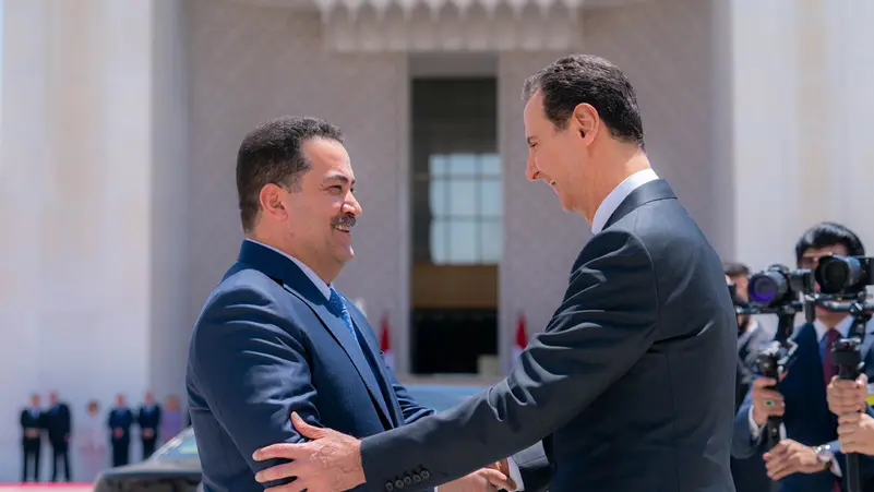 رئيس وزراء العراق والرئيس السوري يبحثان التنسيق الأمني في اتصال هاتفي