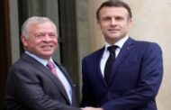 الرئيس الفرنسي يستقبل ملك الأردن لبحث وقف إطلاق النار في غزة