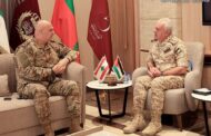 ملك الاردن يستقبل قائد الجيش اللبناني وأكد جلالته أهمية دور الجيش بوصفه ضمانة الأمن والاستقرار في لبنان