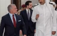 أمير قطر والعاهل الأردني يبحثان آخر تطورات الأوضاع في غزة