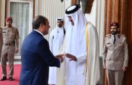 الرئيس السيسى في زيارة لدولة قطر