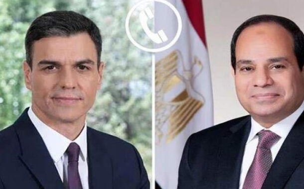 الرئيس السيسى يؤكد لرئيس وزراء إسبانيا هاتفيا إدانة مصر القاطعة للاعتداءات على الدول العربية الشقيقة