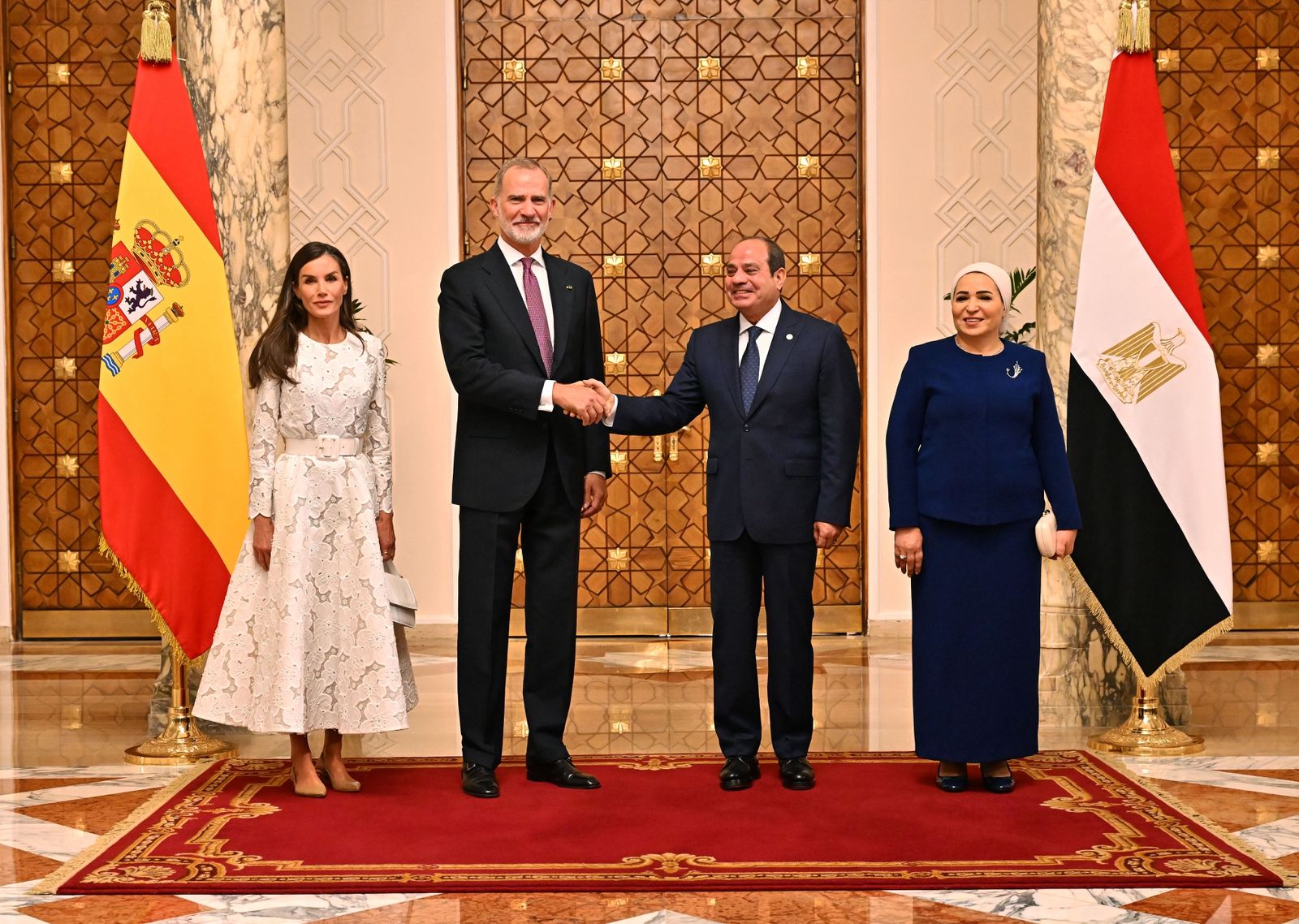 الرئيس السيسى يبحث مع ملك إسبانيا تعزيز العلاقات الثنائية وتطورات القضية الفلسطينية
