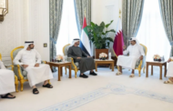 محمد بن زايد يؤكد دعم الإمارات لإجراءات قطر ردًا على الاعتداءات الإسرائيلية