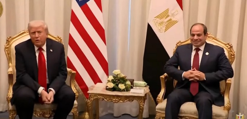 عقب استقباله فى شرم الشيخ .. ترامب: الرئيس السيسى قام بجهد عظيم وعمل رائع لوقف حرب غزة