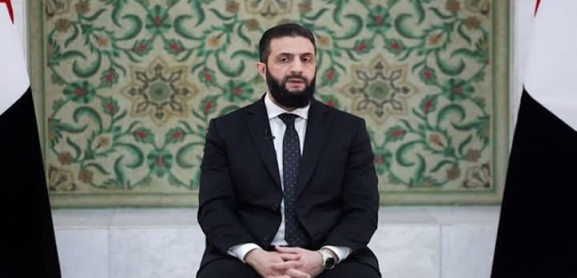 الشرع: لم نستفز إسرائيل منذ دخولنا دمشق ولا نريد الحرب