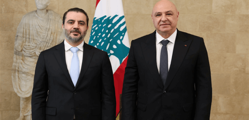 الرئيس اللبنانى: نتطلع إلى تعزيز العلاقات مع سوريا على أساس الاحترام المتبادل