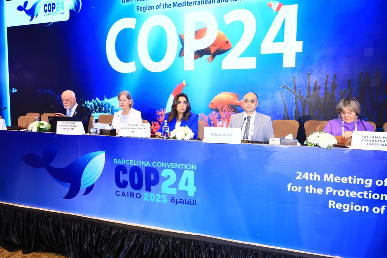 مصر تجمع وزراء وممثلي ٢١ دولة من حوض البحر المتوسط ومنظمات إقليمية ودولية لمناقشة حماية المتوسط